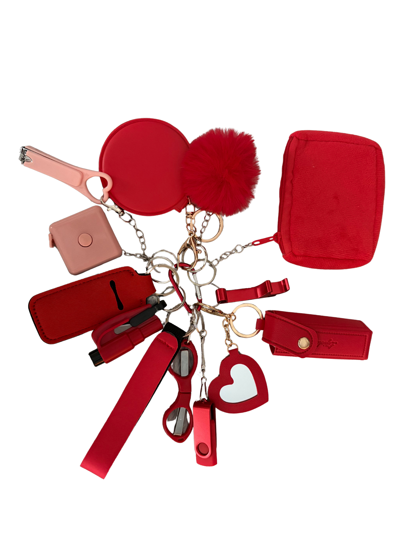 4g8 Me Not Keychain BYO - Red