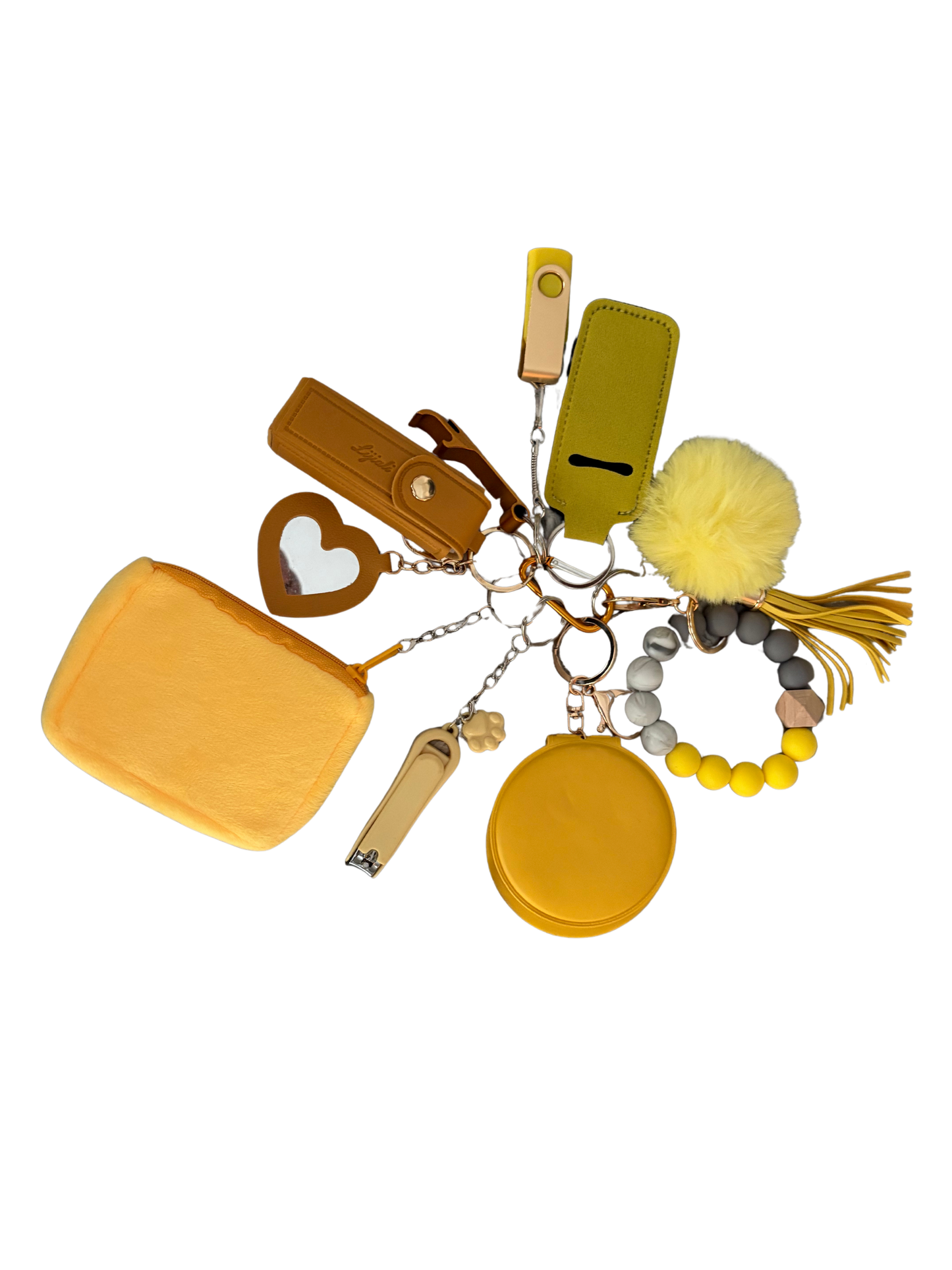 4g8 Me Not Keychain BYO - Yellow