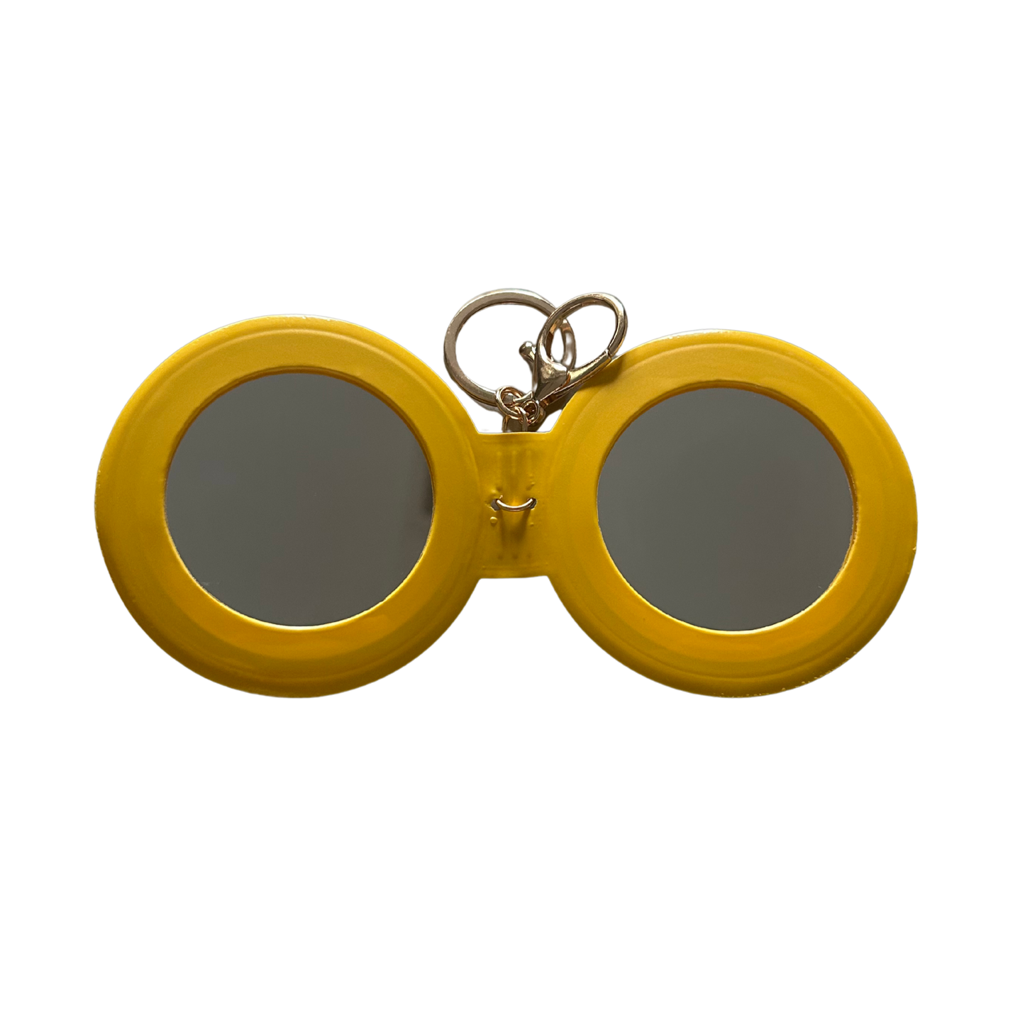 Cosmetic Mirror Double Round - Sunflower Yellow