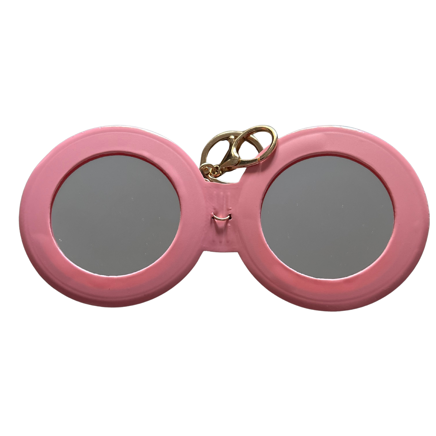Cosmetic Mirror Double Round - Pink