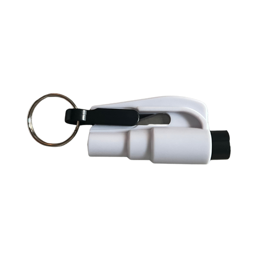 Emergency Seatbelt Cutter - White