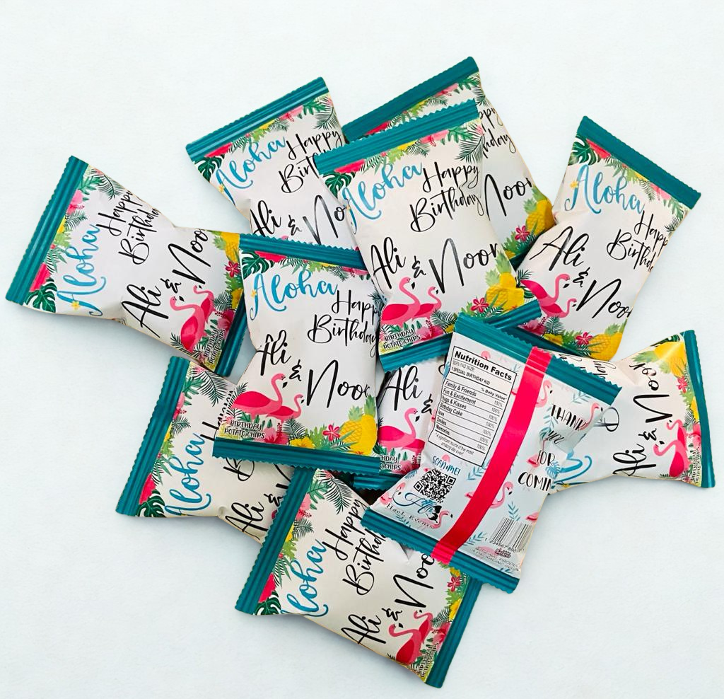 Personalized Chips Bags Barbie