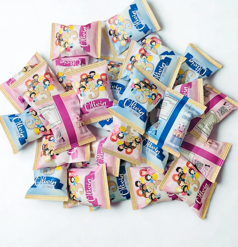 Personalized Chips Bags Barbie