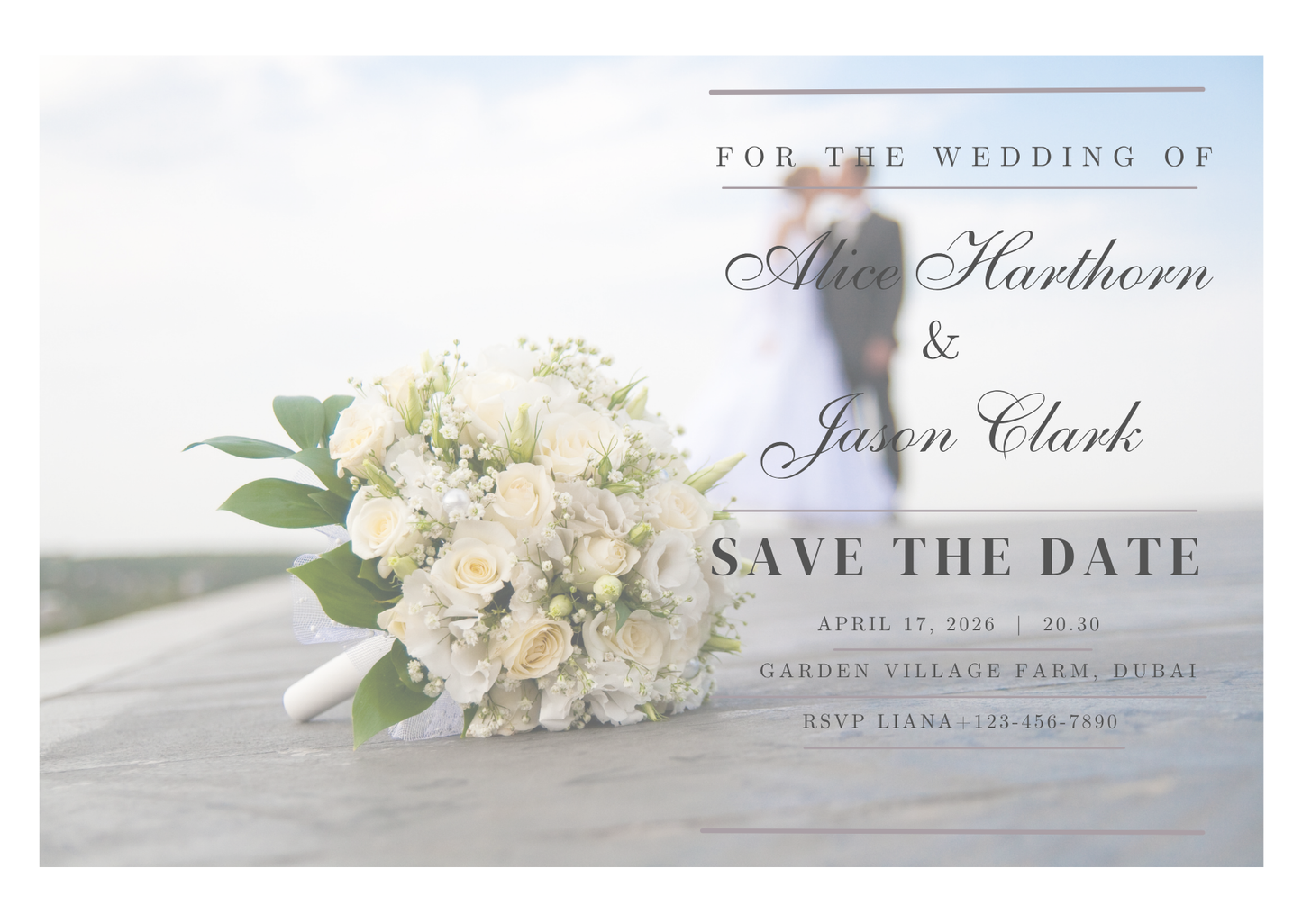 Personalized Save The Date Cards