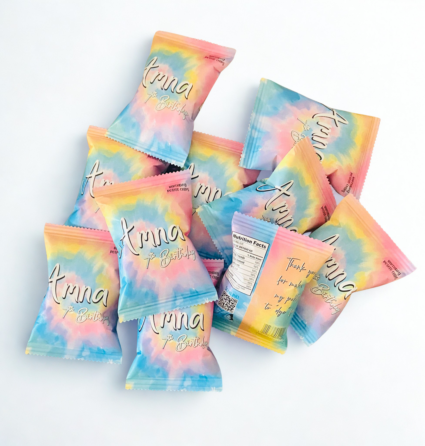 Personalized Chips Bags