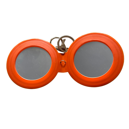 Cosmetic Mirror Double Round - Red