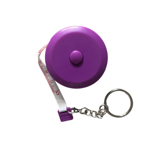 Mini Tape Measure Round KC - Grape