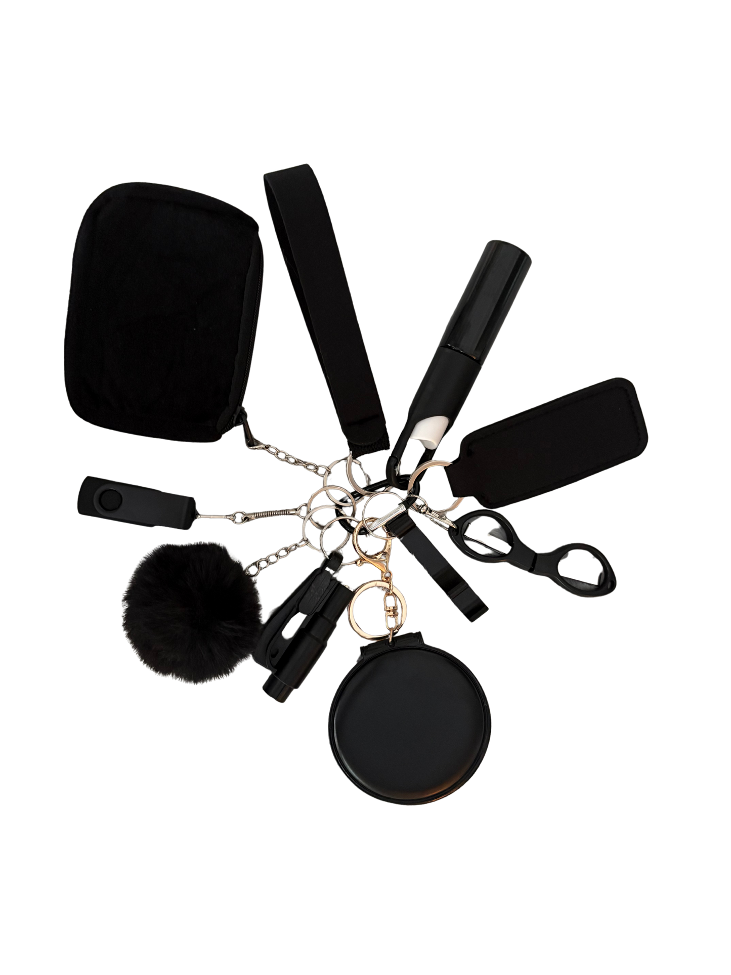 4g8 Me Not Keychain BYO - Black